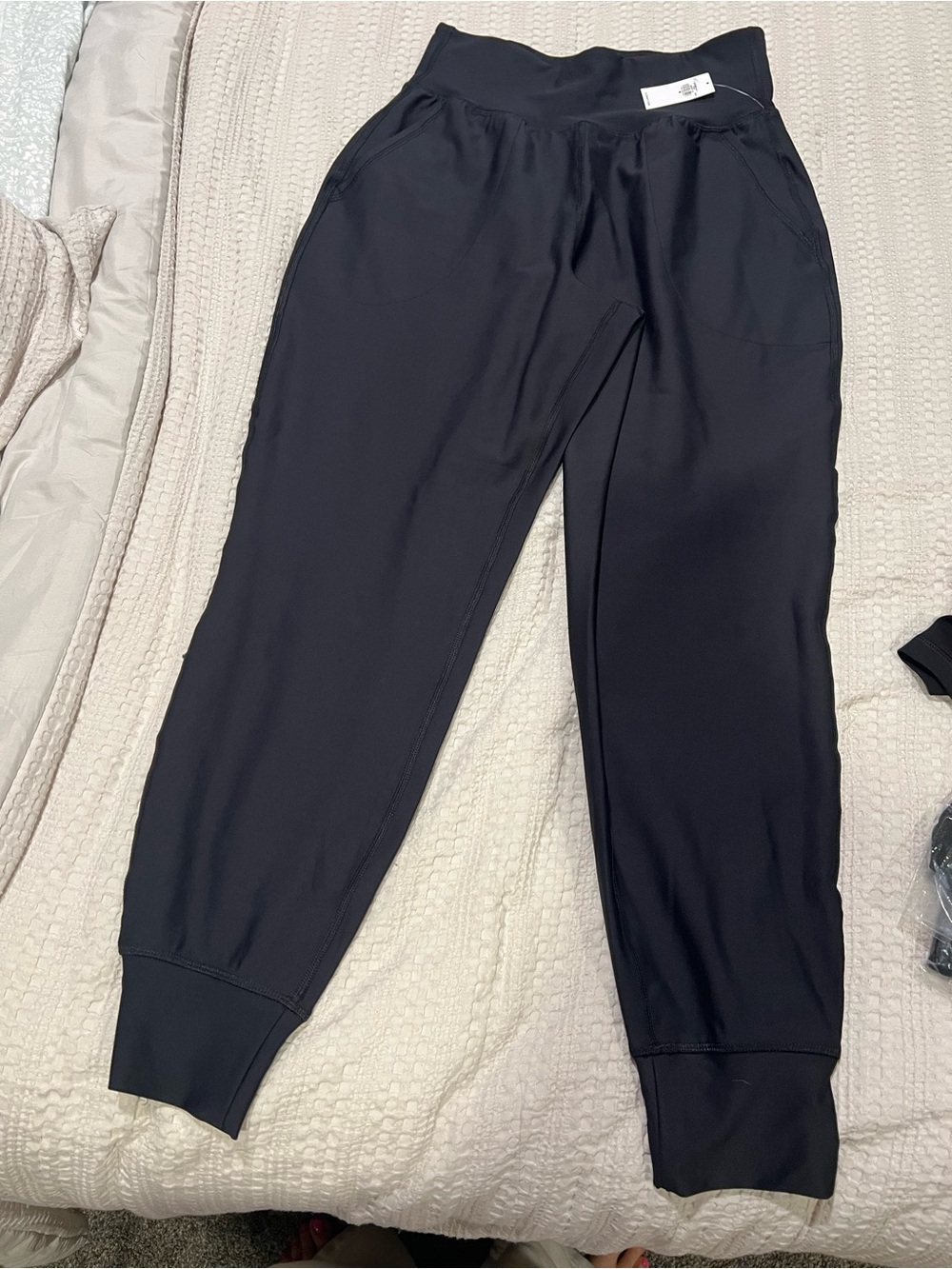 Old Navy Black High-Waist Jogger Pants